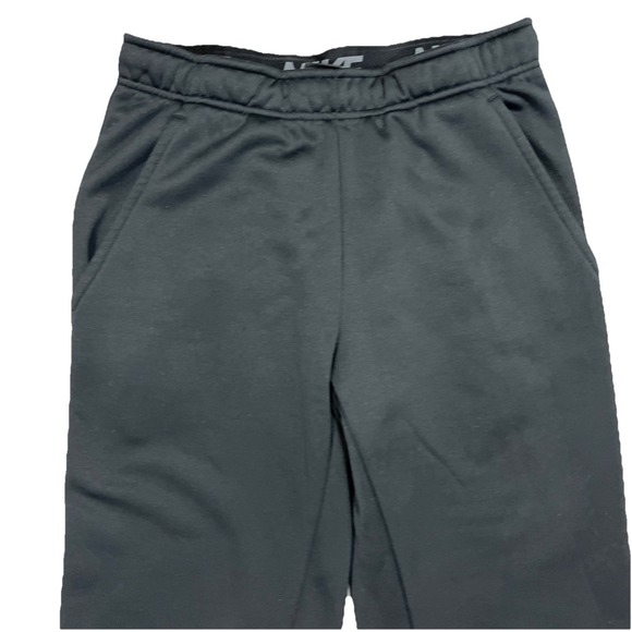 Nike Mens Big Swoosh Training Sweatpants Fleece Taper Jogger Pants Black Medium - Picture 4 of 16